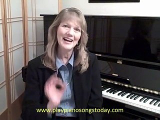 enjoying lessons with piano