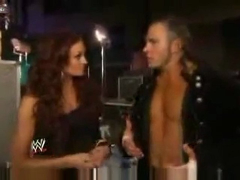 Maria and Matt Hardy Backstage [2.5.10]