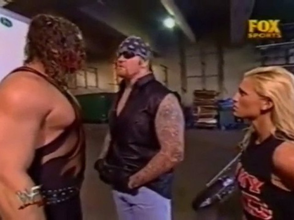 Undertaker And Kane In The Parking Lot Segment