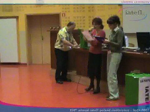 IATEFL Poland - Lodz 2007 - Closing Ceremony