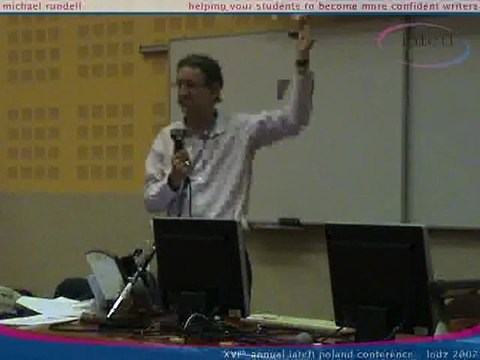 IATEFL Poland - Lodz 2007 - Talk of Michael Rundell