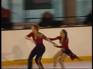 Neil Brown Géraldine Bott  Vices Champions de France Juniors