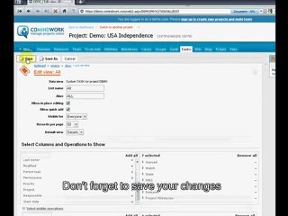 Dynamic List Customization