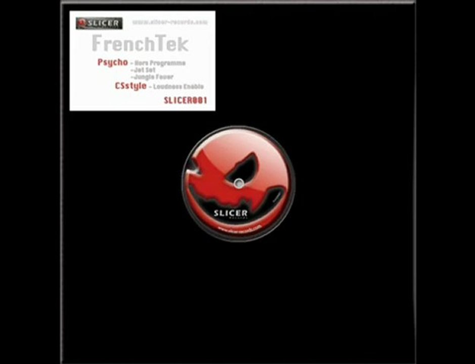 vinyl slicer records 001 PSYCHO VS CS-STYLE 100% Frenchtek