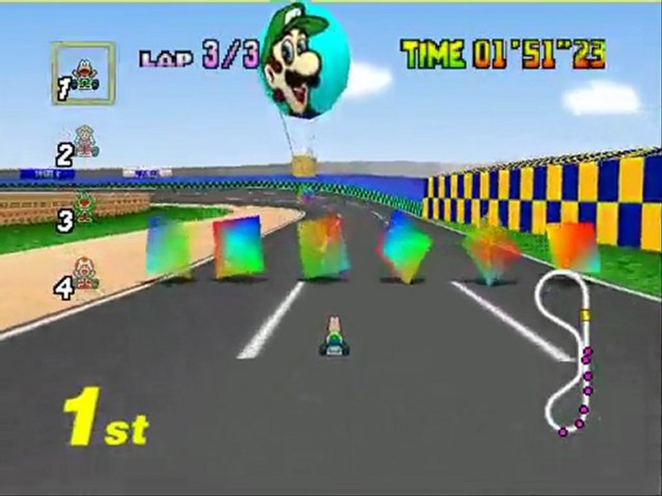 Koopa 16 bits dans Mario Kart 64