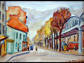 KUYPERS Gaston aquarelles/watercolor