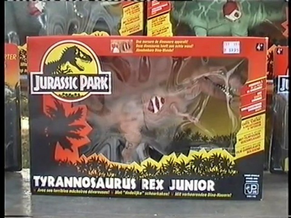 Jurassic Park Dinos Spielzeug 1993 Fantastic Folge 25