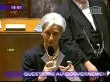 Christine Lagarde - Crédits à l'économie des banques