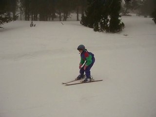 Mathilde au ski 2