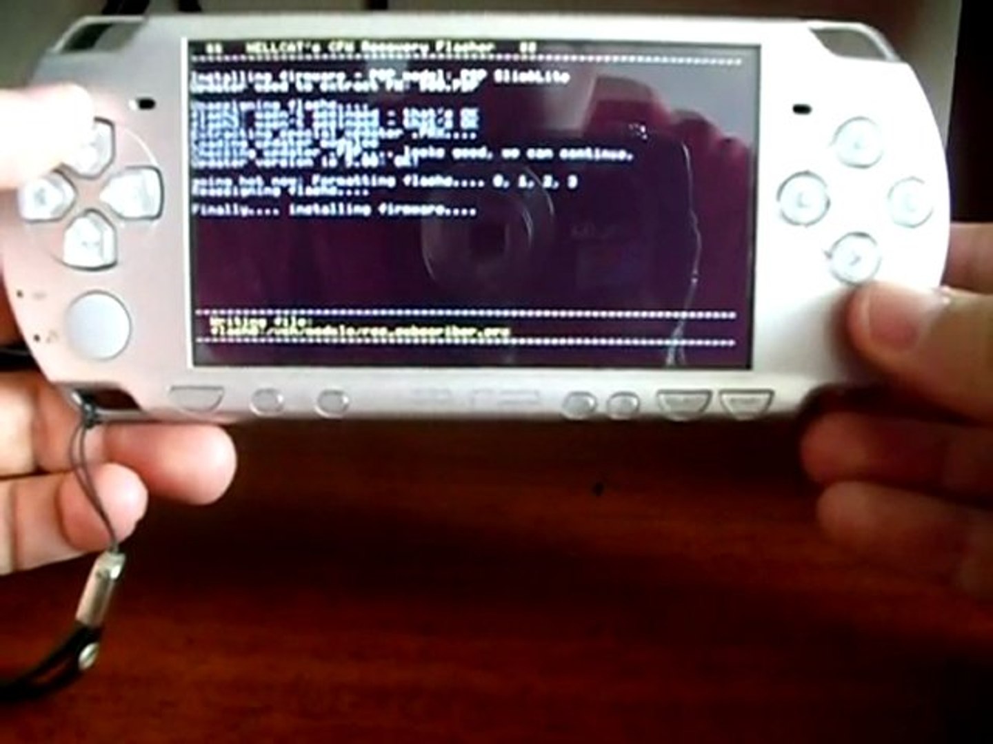 to a PSP without a pandora battery Vídeo Dailymotion