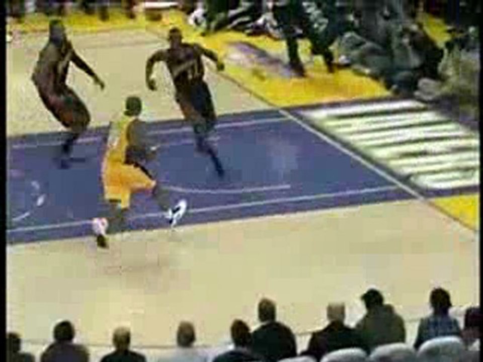 Ronny Turiaf Blocks Kobe Bryant_s Dunk!