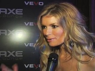 Marisa Miller Gives Matthew Stafford Some AXE Hair Action