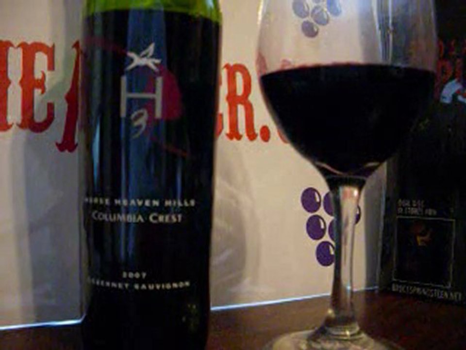 Cabernet Sauvignon Tasting H3 2007 Columbia Crest