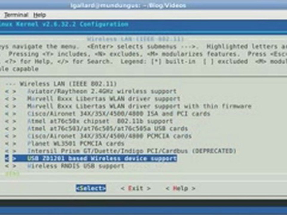 Compilar el kernel a lo Debian