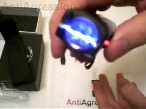 Arme électrique 300 000 volts rechargeable + leds