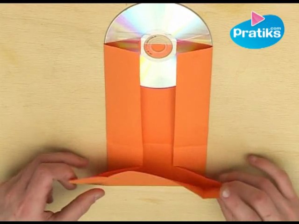 Comment faire une pochette CD en papier ?