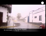 Heavy storms in Canary Islands