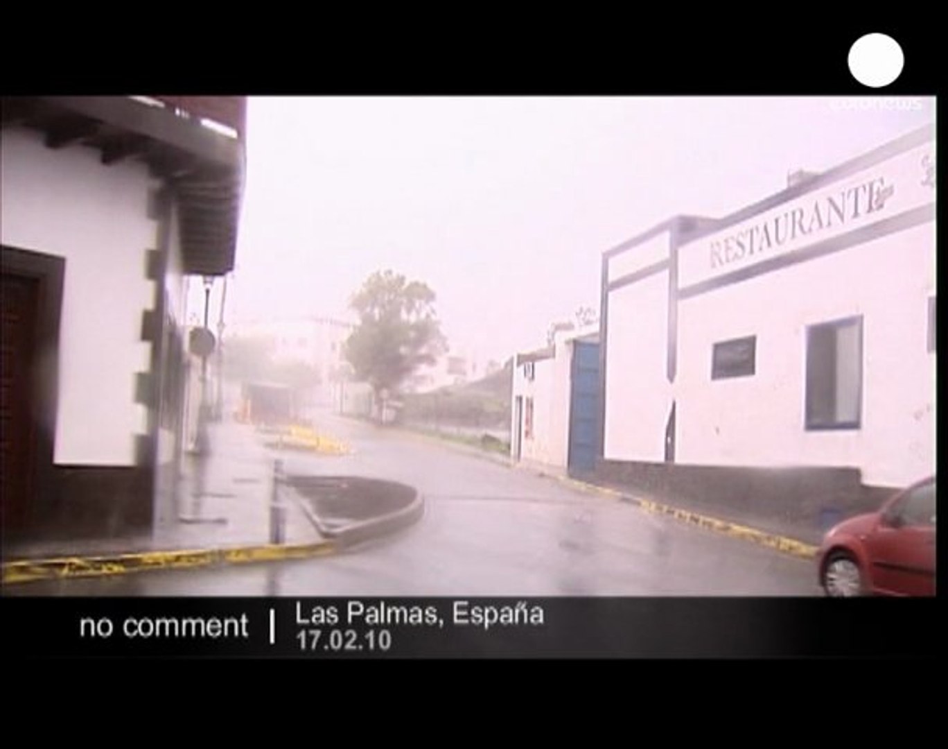 ⁣Heavy storms in Canary Islands