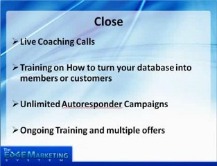 The Edge Marketing System