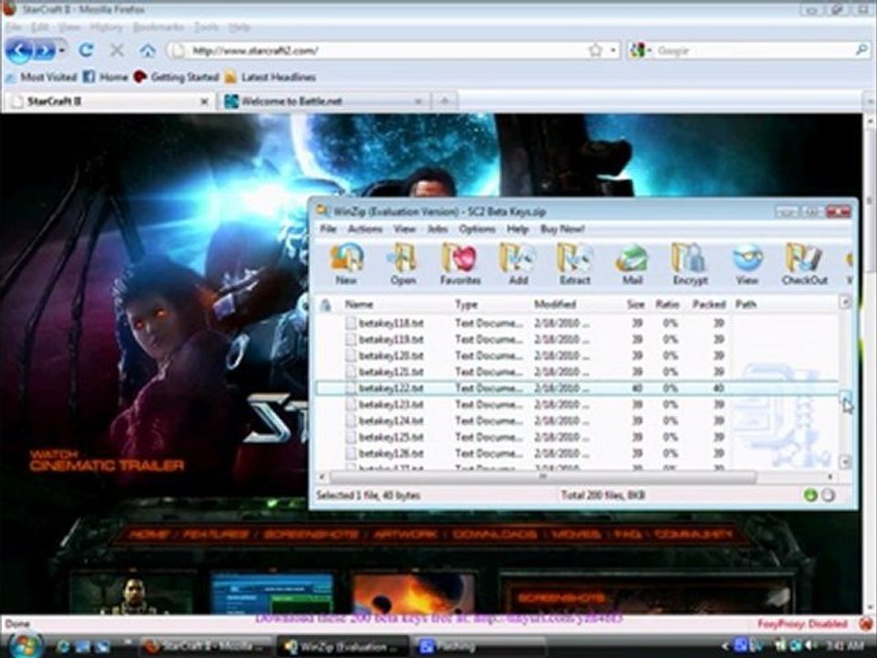 Starcraft 2 Beta Key - Download 200 Free Beta Keys!