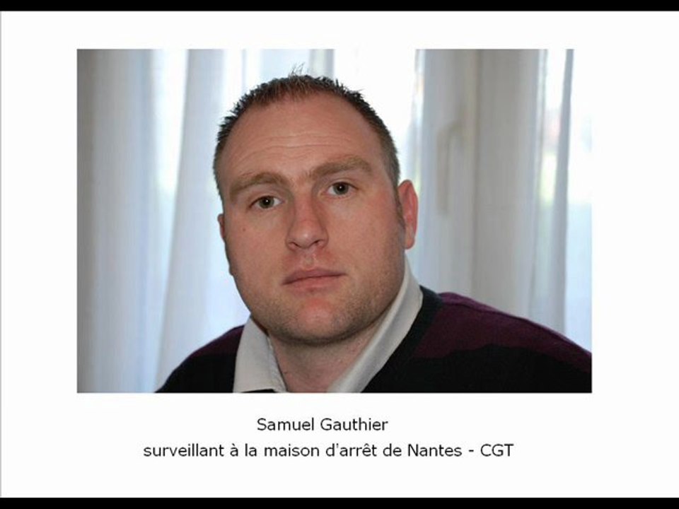Maison d'arrêt : interview de Samuel Gauthier