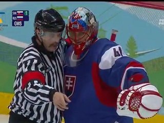 Slovakia vs Russia, Shootouts Stumpel, Morozov, V'ouver 2010