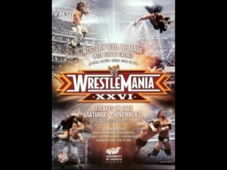 WrestleMania 26 (Kevin Rudolf-Welcome to the wordl)