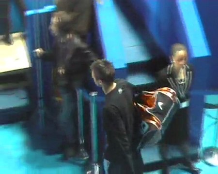 Entrée des joueurs : Llodra - Soderling