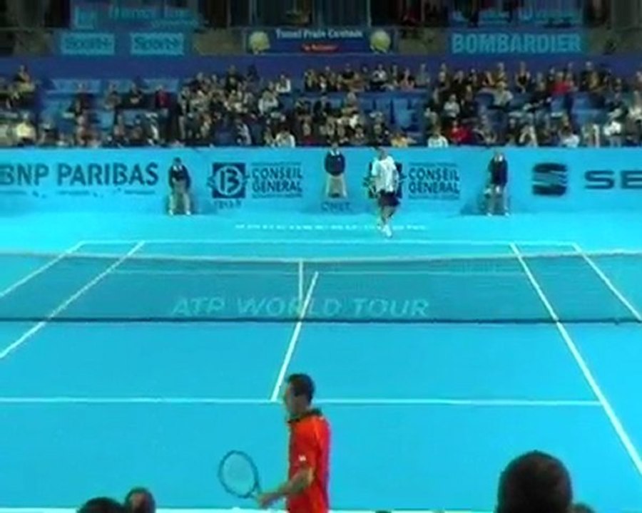 1/4 de finale : Llodra - Soderling