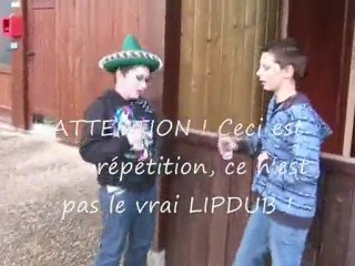 Répétition du LIPDUB N°2 Cyber-base Bréhand-Gouëssant