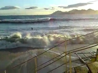 Cannes croisette inondation