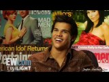 Taylor Lautner   New moon Set  With Fans  in public ]