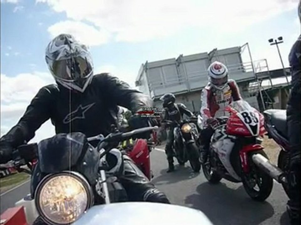 Session Carole en Suzuki SV 650