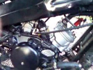 Tzr top gris premier demarage  85cc