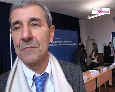 Yvelines - 43 millions d'€ investis dans la Vallée de Seine