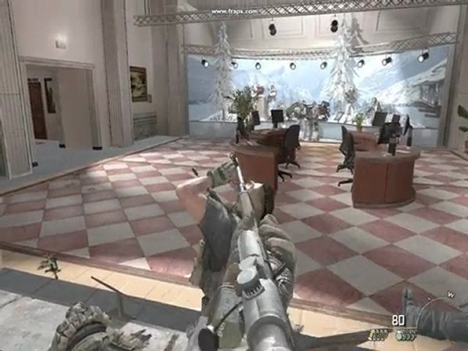 Bug call of duty Mw2 musée