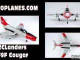 Nitro Planes RCLanders F9F Cougar EDF Jet Video #3