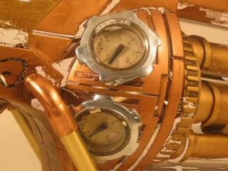 Steampunk Gun "The Dreameater" a modified Nerf Maverick