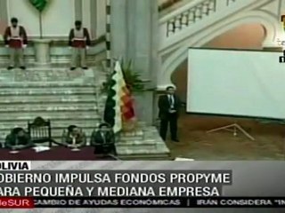 Crean en Bolivia fondos Propyme
