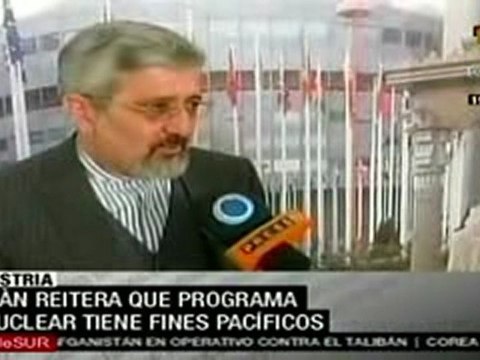 Irán: programa nuclear tiene fines pacíficos