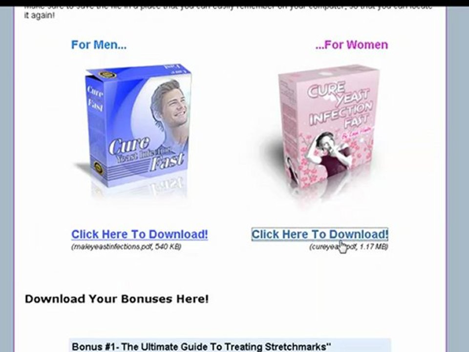 Yeast infection. Cure it  Fast!