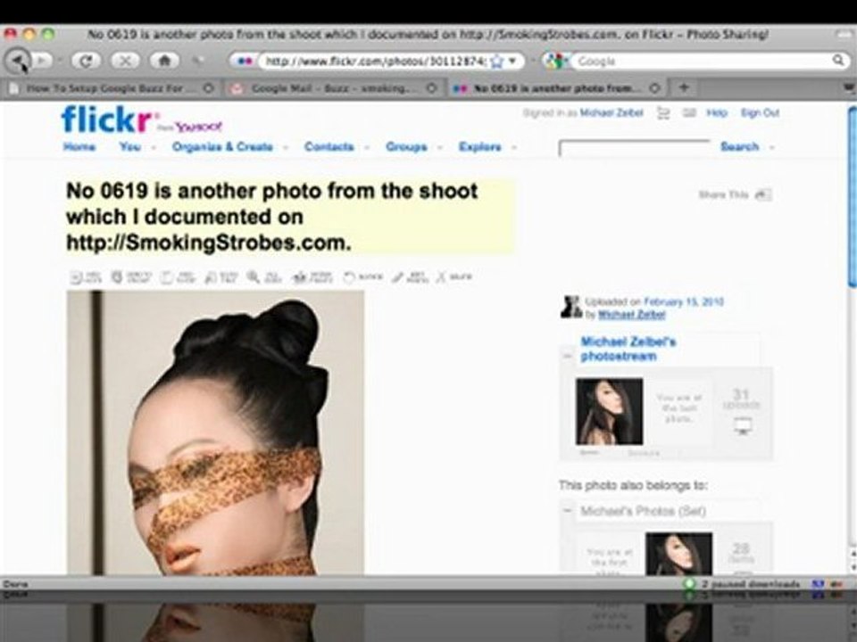 This is how photographers use google buzz to get eyeballs