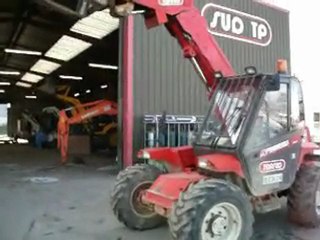 Telescopic Manitou MLT 523 , 1995, 17674h video 1