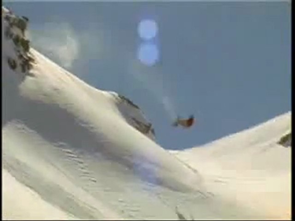 Compil extrême chute snowboarders