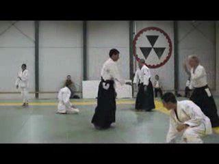 Entrainement du club d'aikido du champ fleuri 10