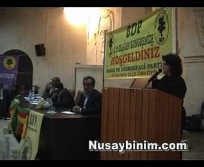 Nusaybin BDP 1. Olağan Kongesini yaptı