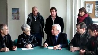 Alain MARLEIX et Marie-Agnès PETIT contre le projet Pizzorno
