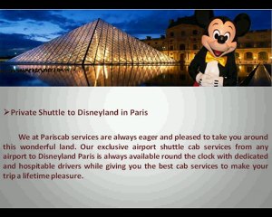 Paris Airport Shuttle Services