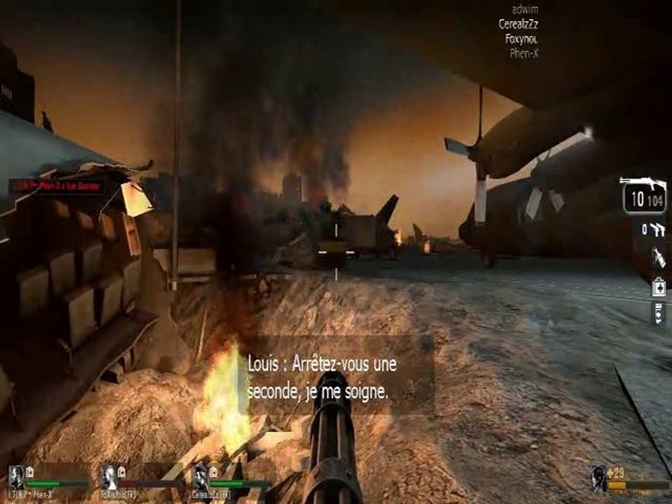 3.3 walkthrough Left for dead coop : chapitre 3