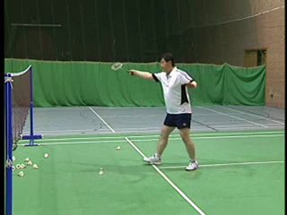 3. Forehand Spin Net Shot (Tumble)